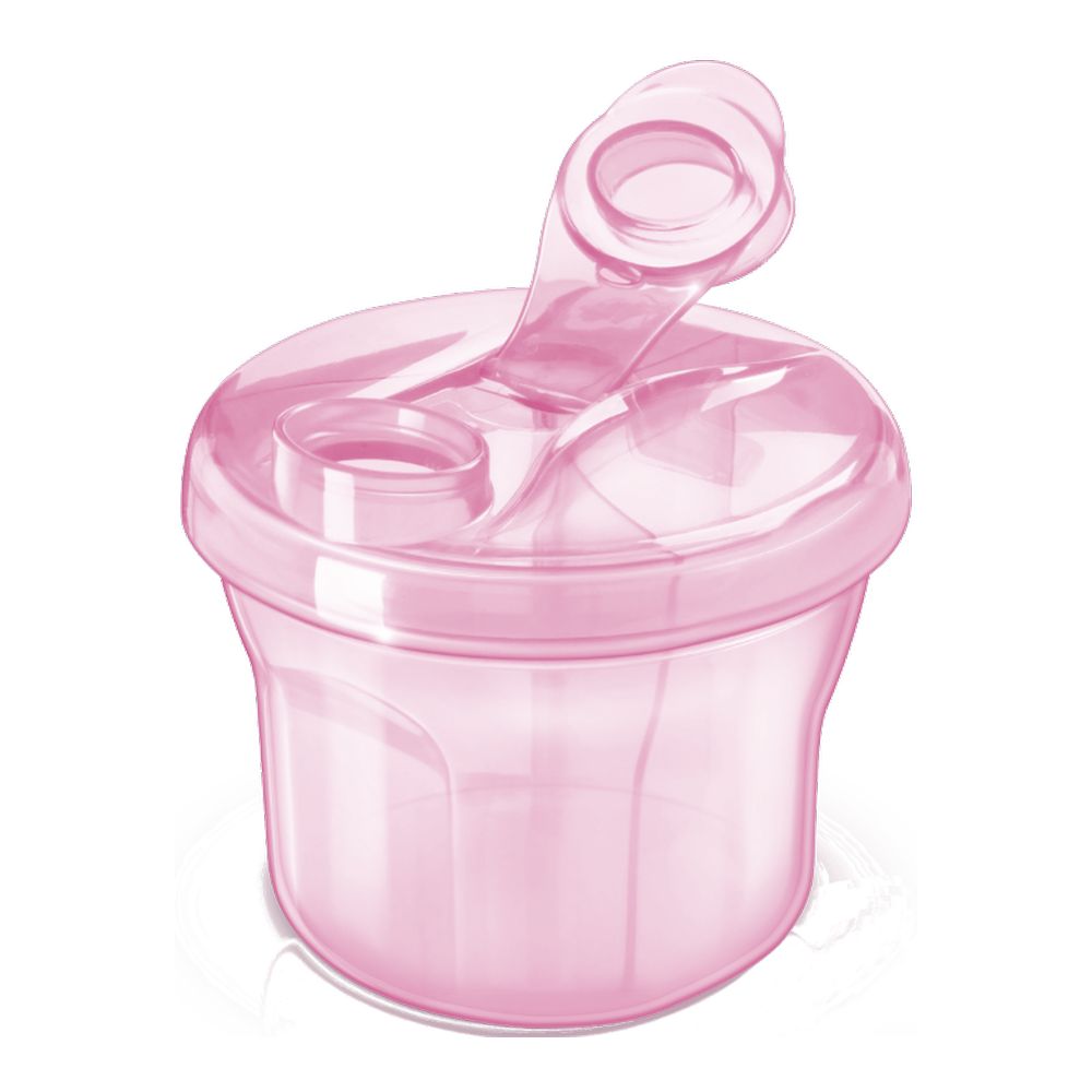 DOSADOR DE LEITE EM PO 3 COMPARTIMENTO ROSA SCF135/07 - AVENT