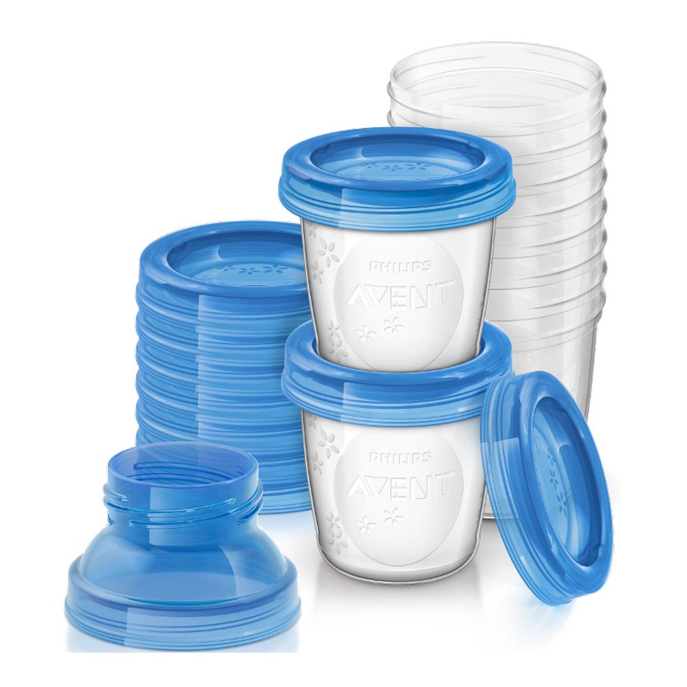 COPO PARA ARMAZENAMENTO DE LEITE MATERNO 10UN 180ML SCF618/10 - AVENT