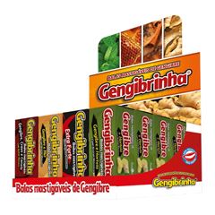 BALAS GENGIBRINHA DE GENGIBRE SORTIDAS MASTIGAVEL 20 CAIXINHAS 40G - FLORA 7 ERVAS