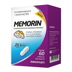 MEMORIN 60 CAPSULAS - MAXINUTRI .