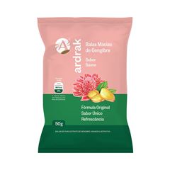 BALAS GENGVIDA DE GENGIBRE SUAVE 50G MACIA - ARDRAK