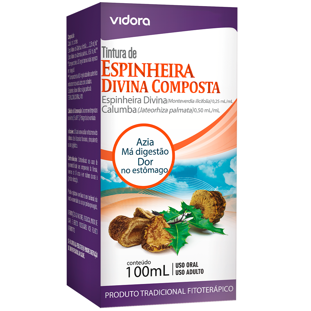 ESPINHEIRA DIVINA TINTURA COMPOSTA 100ML - VIDORA