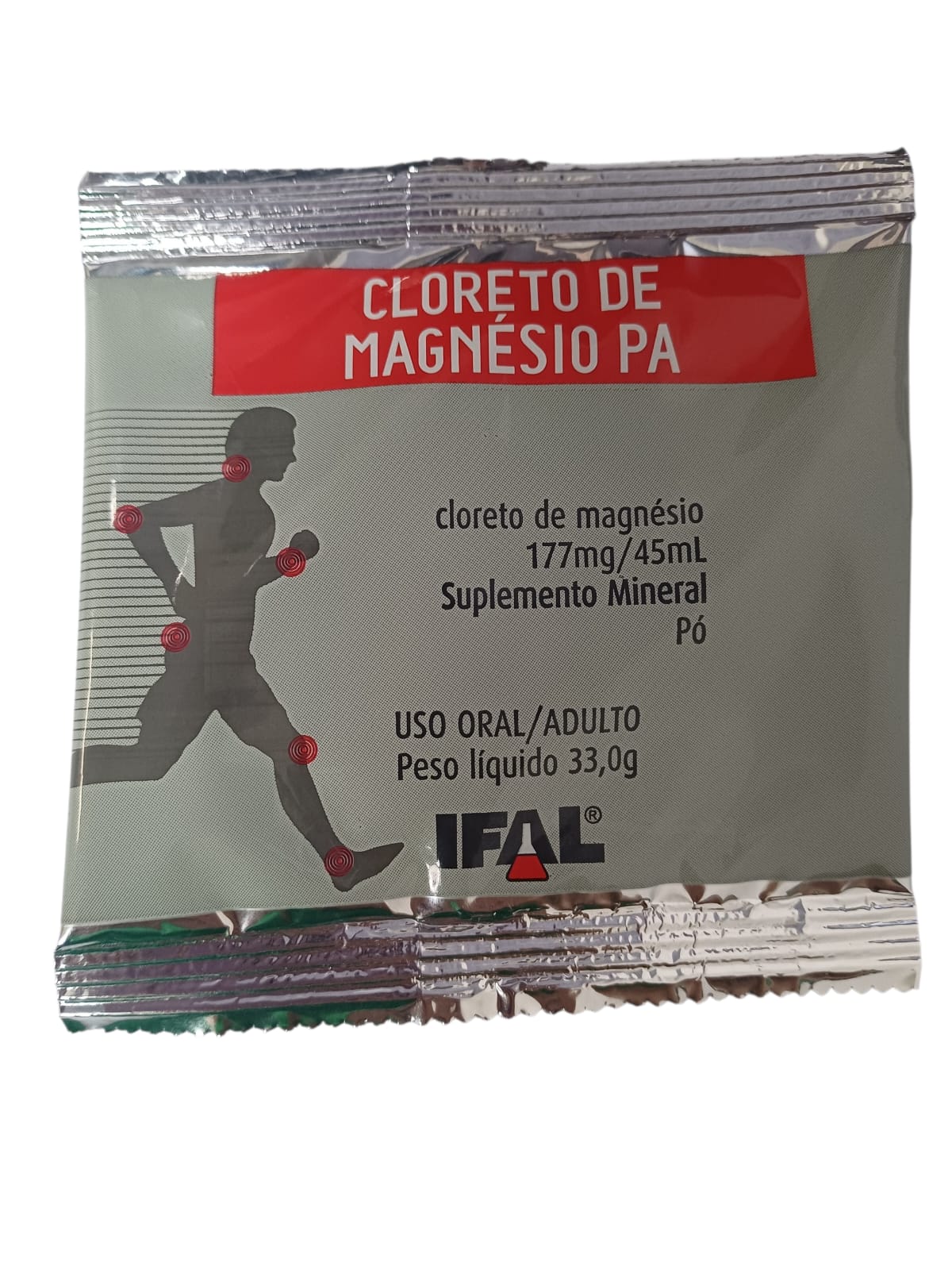 CLORETO DE MAGNESIO P.A. 177MG/45ML PÓ SACHÊ 33G - IFAL