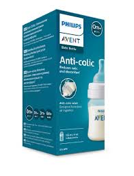 MAMADEIRA ANTI COLIC 0M+ 125ML AZUL SCY121/08 - AVENT