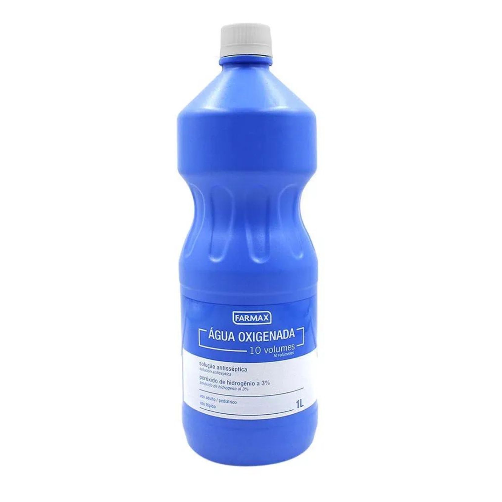 AGUA OXIGENADA 10VOL 1LITRO - FARMAX ANTISSEPTICA