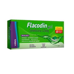 FLACODIN GEL SIMETICONA 125MG 15 CAPSULA - VIDORA