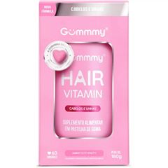 GUMMY HAIR SABOR TUTTI-FRUTTI GOMA 60UN- NUTRIN GROUP