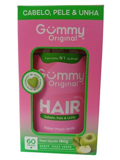 GUMMY HAIR MACA VERDE GOMAS 60UN - NUTRIN GROUP