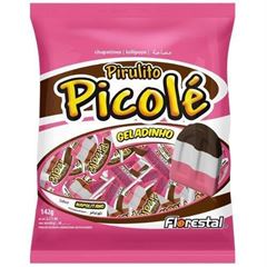 PIRULITOS PICOLE GELADINHO SABOR NAPOLITANO 121G - FLORESTAL