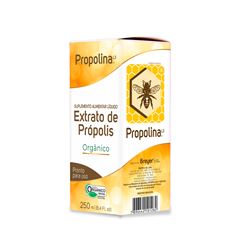 PROPOLINA L3 EXTRATO PROPOLIS MARROM ORGANICO SOLUÇÃO 250ML - BREYER