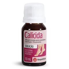 CALICIDA SOLUCAO FRASCO 10ML - RIOQUIMICA