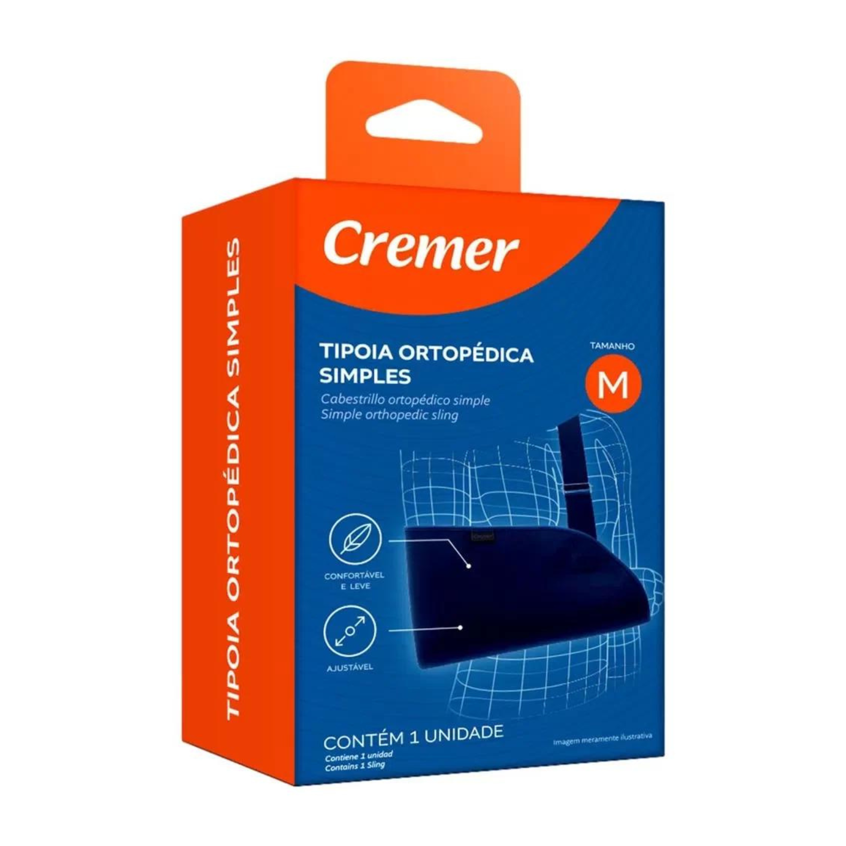 TIPOIA ORTOPEDICA SIMPLES TAM M - CREMER .