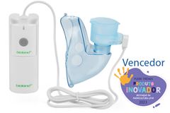 INALADOR E NEBULIZADOR PORTATIL DE REDE VIBRATORIA BIOLAND - CONTROLLER
