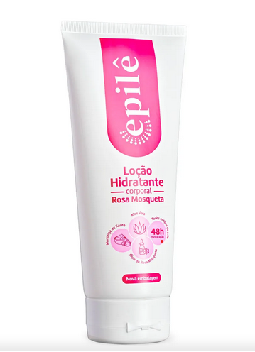LOCAO HIDRATANTE EPILE ROSA MOSQUETA 200ML - RUGOL