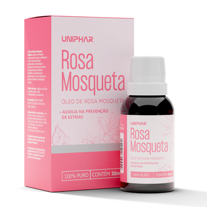 OLEO DE ROSA MOSQUETA PURO 30ML - UNIPHAR