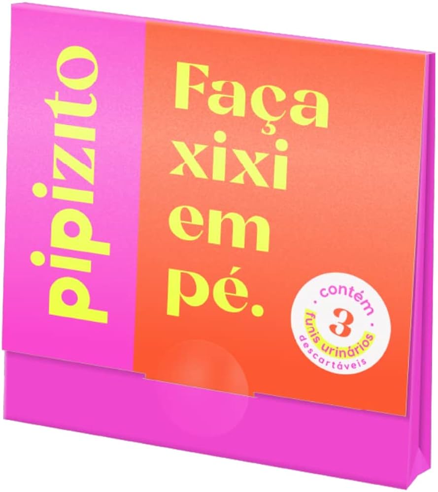 *FUNIL URINARIO DESCARTAVEL 3UN - PIPIZITO