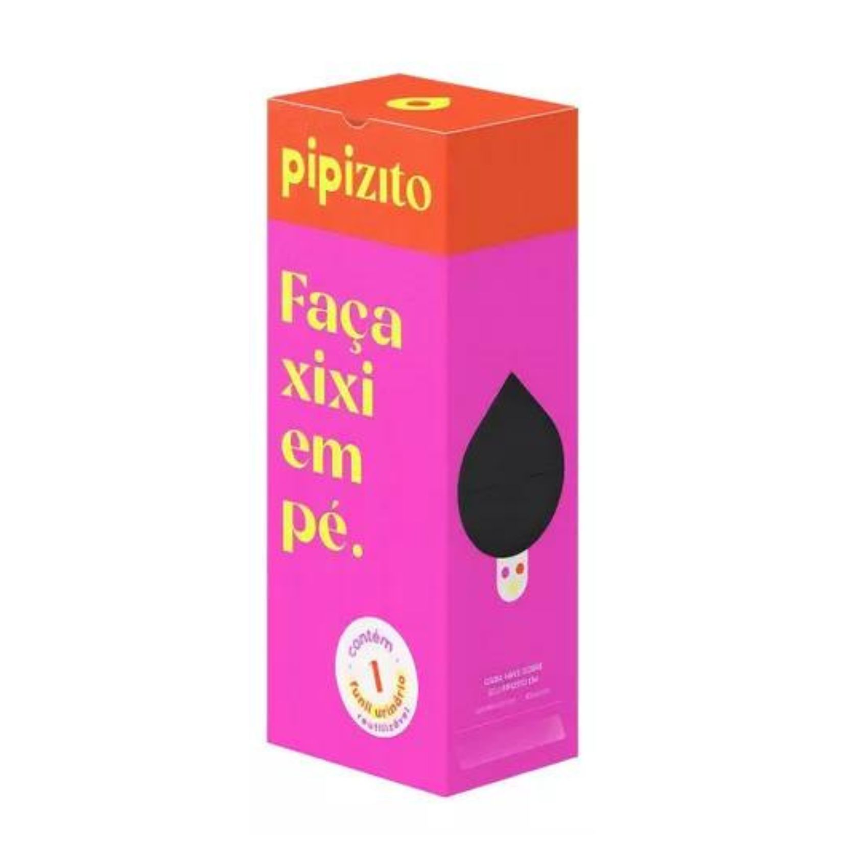 *FUNIL URINARIO REUTILIZAVEL UN PRETO - PIPIZITO
