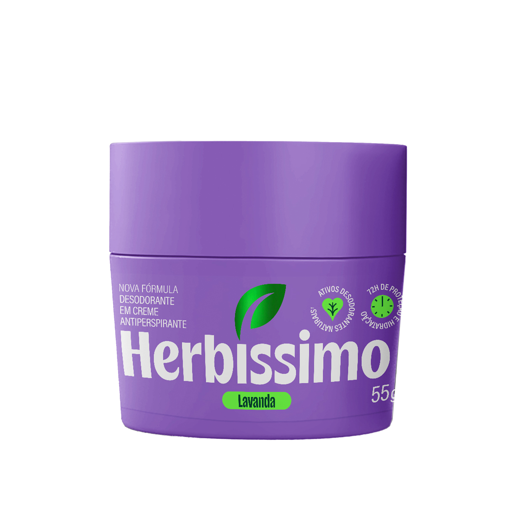 DESODORANTE CREME HERBISSIMO LAVANDA 55G 48H - DANA