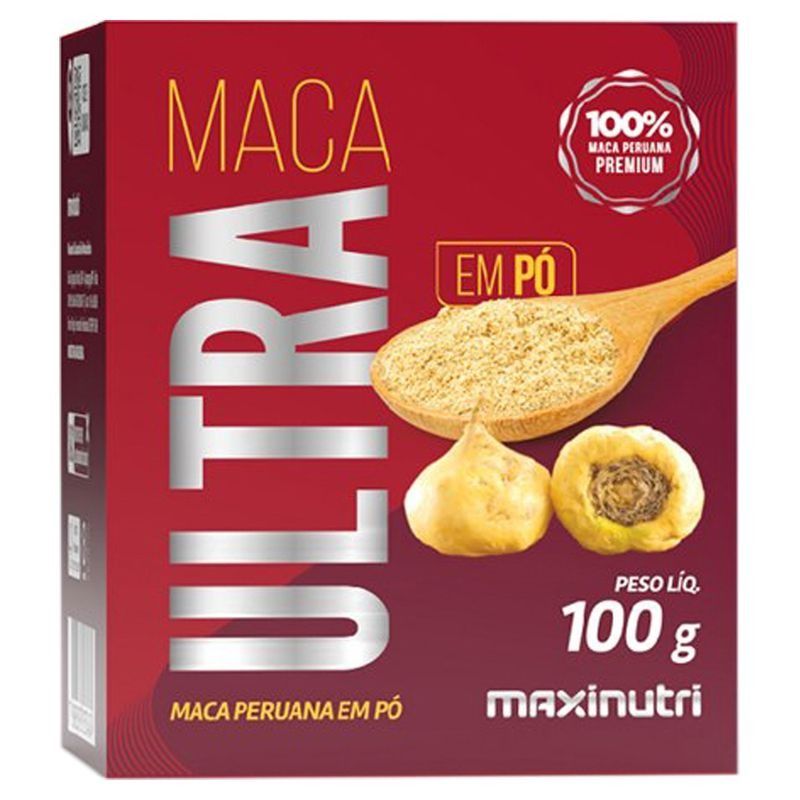 MACA PERUANA 100% ULTRA EM PO 90G - MAXINUTRI