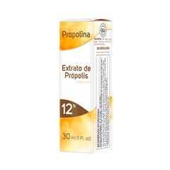 PROPOLINA EXTRATO DE PROPOLIS 12% MARROM ORGANICO GOTAS 30ML - BREYER
