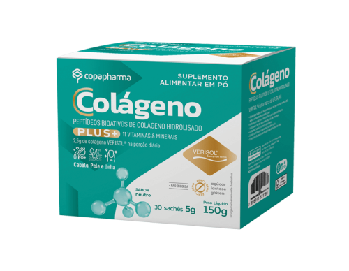 *COLAGENO HIDROLISADO PLUS + LATA VERISOL SABOR NEUTRO 300G - COPAPHARMA