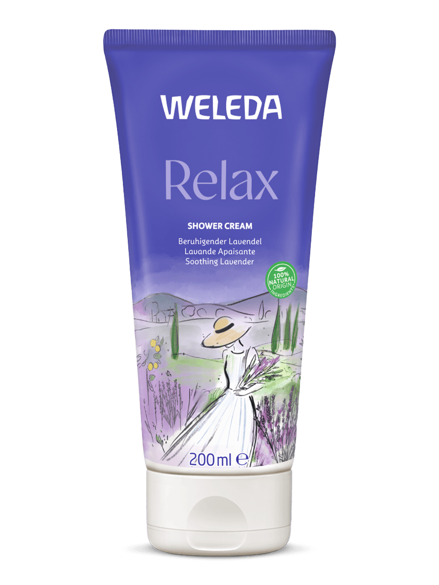 SABONETE HIDRATANTE CREMOSO RELAX 200ML LAVANDA - WELEDA