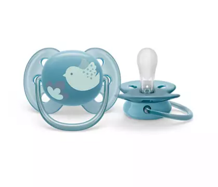 CHUPETA ULTRASOFT DEC 6-18M 1UN PASSARO AZUL SCF092/04 - AVENT