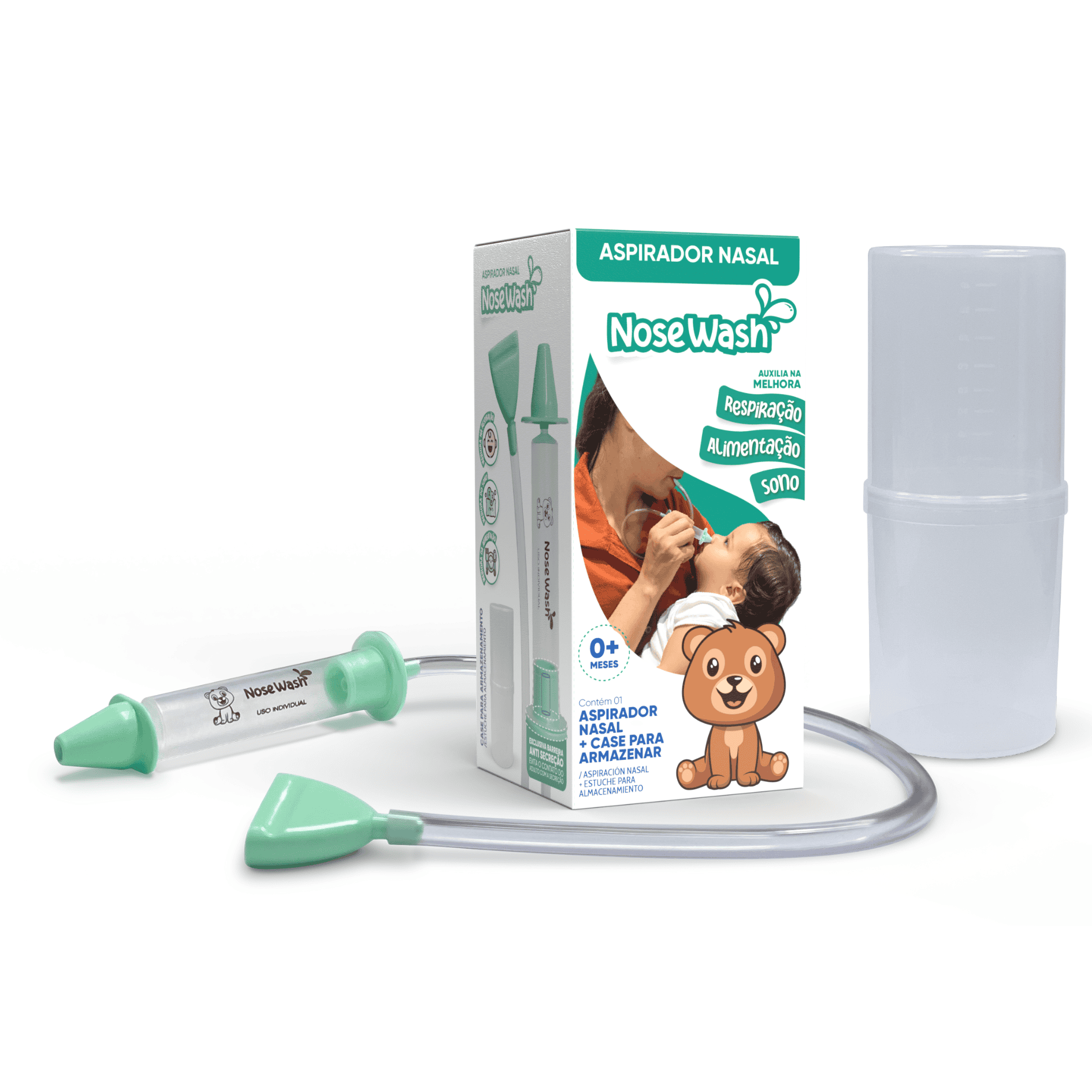 ASPIRADOR NASAL URSO NOSEWASH - AGPMED