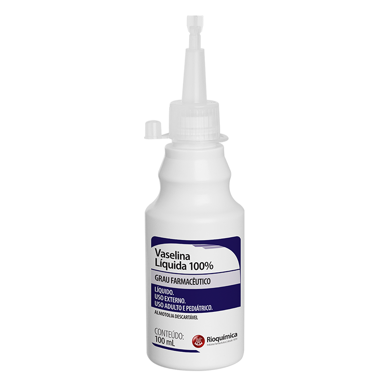 VASELINA LIQUIDA HIDRATANTE 100ML ALMOTOLIA - RIOQUIMICA