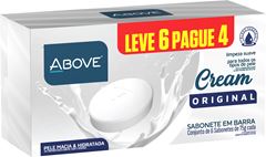 SABONETE EM BARRA CREAM ORIGINAL L6P4 UN 75G CADA - ABOVE