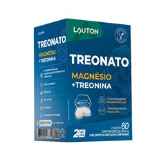 TREONATO MAGNESIO 260MG + TREONINA 200MG 60 CAPSULAS - LAUTON