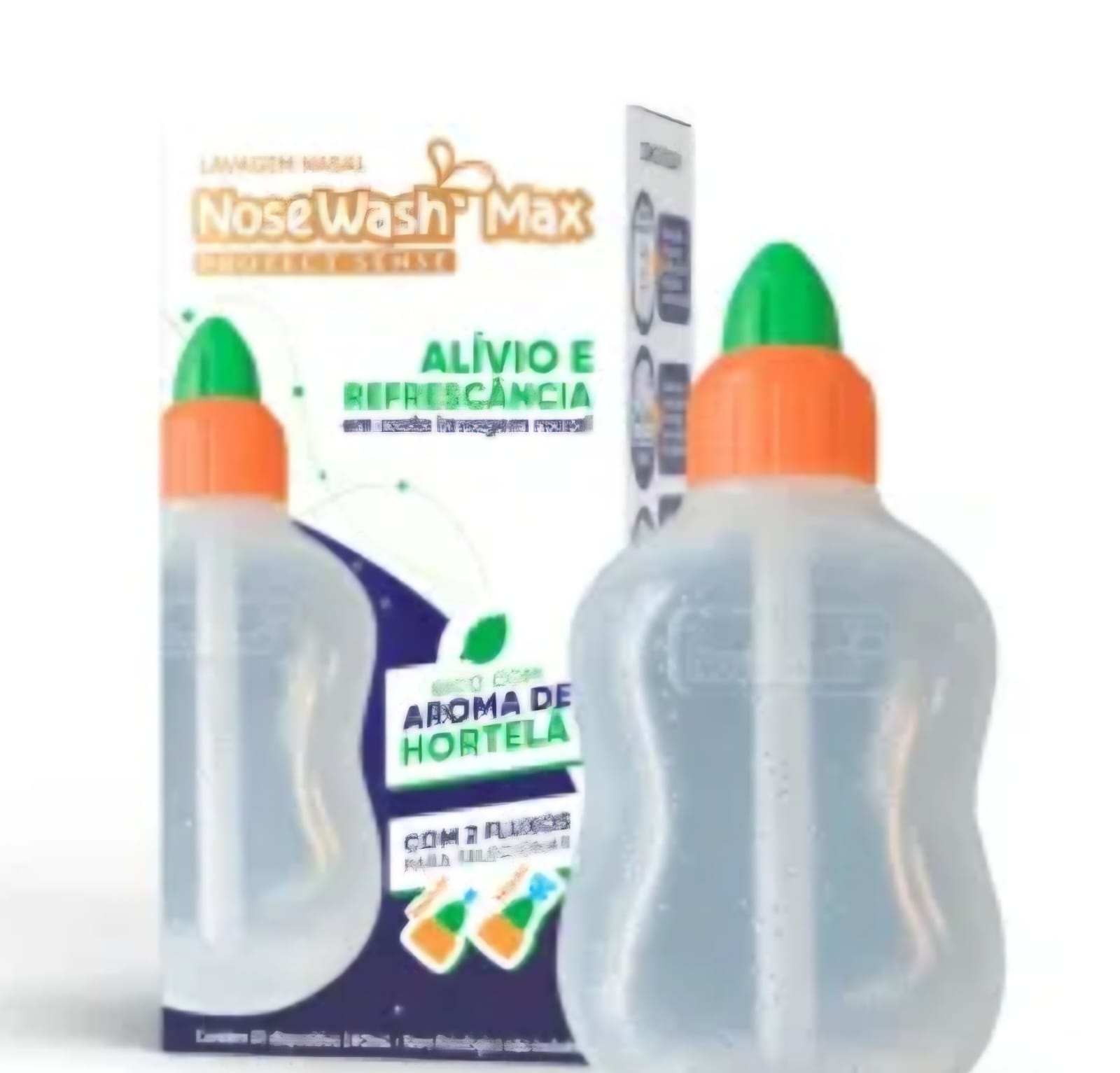 DISPOSITIVO PARA LAVAGEM NASAL PROTECT SENSE 240ML NOSEWASH MAX - AGAPLASTIC