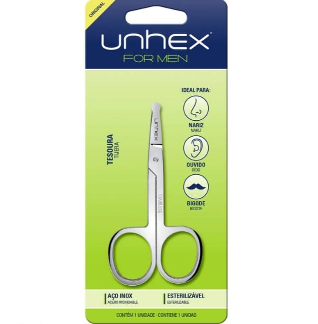 PALITO PARA UNHAS INOX PRO C03 1UN PROFISSIONAL PONTA DUPLA - MERHEJE