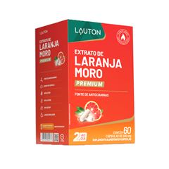 LARANJA MORO EXTRATO PREMIUM  165MG 60 CAPSULAS - LAUTON