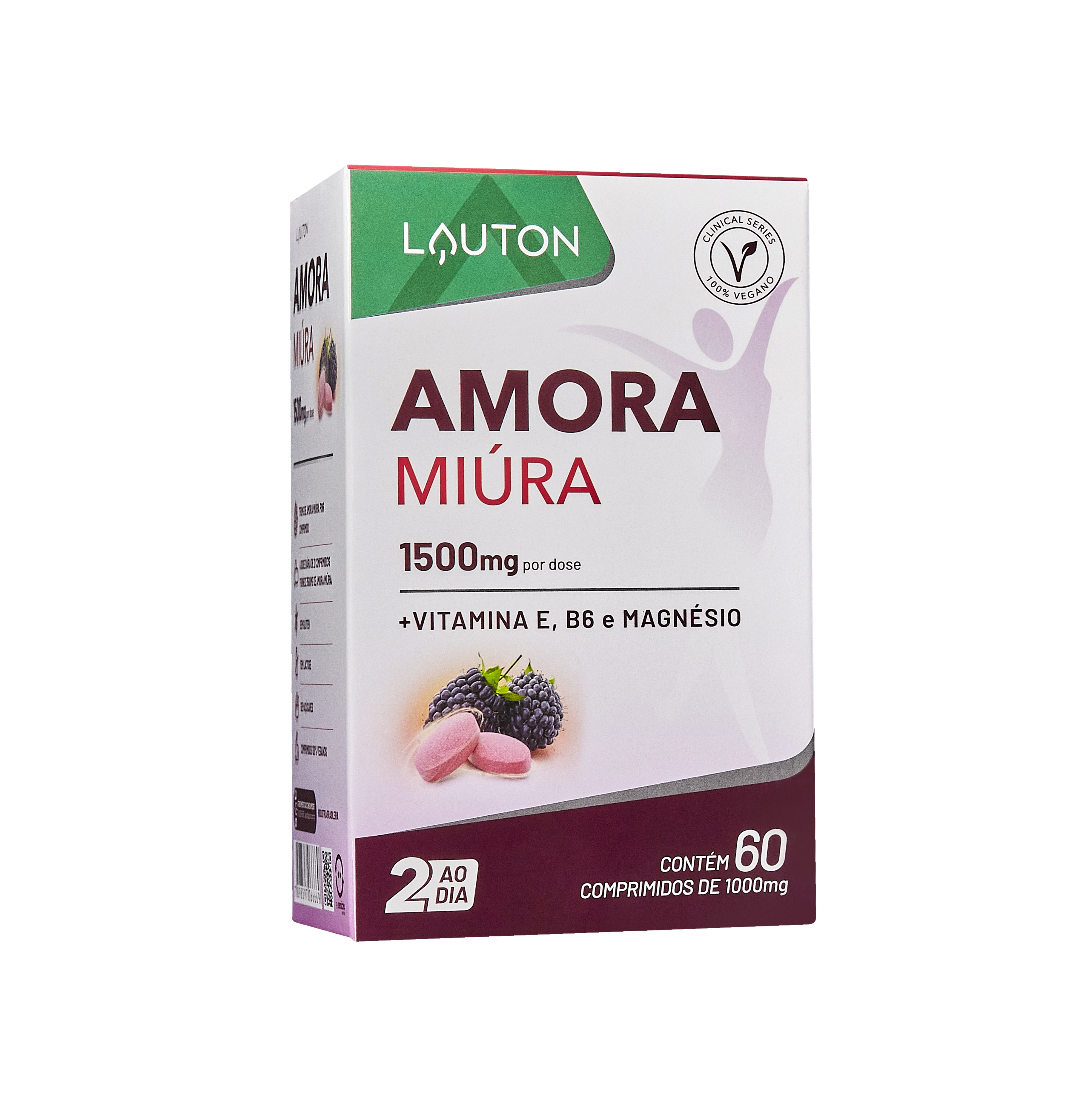 AMORA MIURA AMORINE 60 COMPRIMIDOS +VIT E, B6 E MAGNESIO - LAUTON