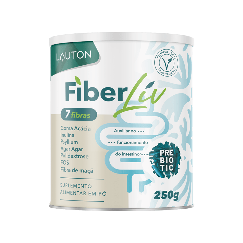 FIBER LIV 7 FIBRAS PREBIOTIC PO 250G - LAUTON
