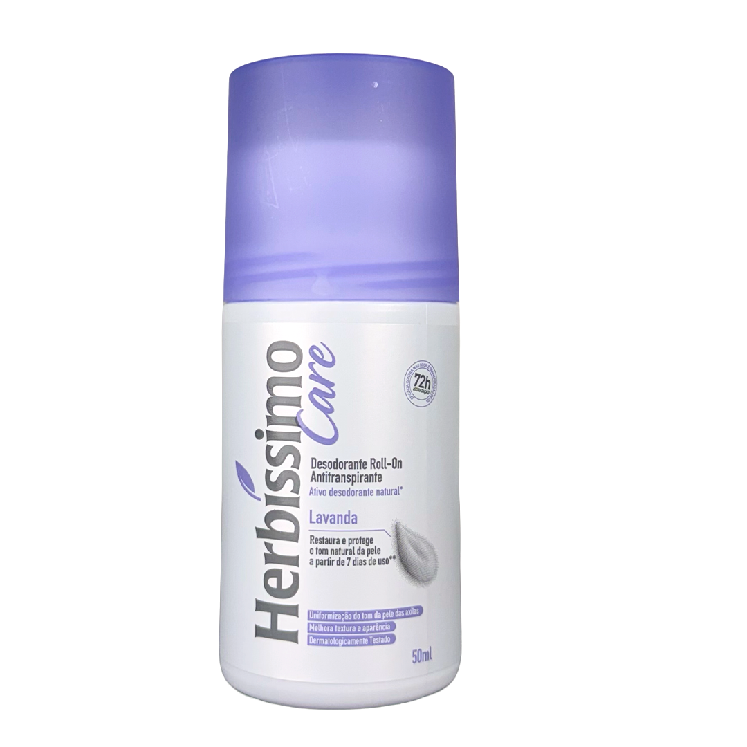 DESODORANTE ROLLON HERBISSIMO LAVANDA CARE 72H 50ML - DANA