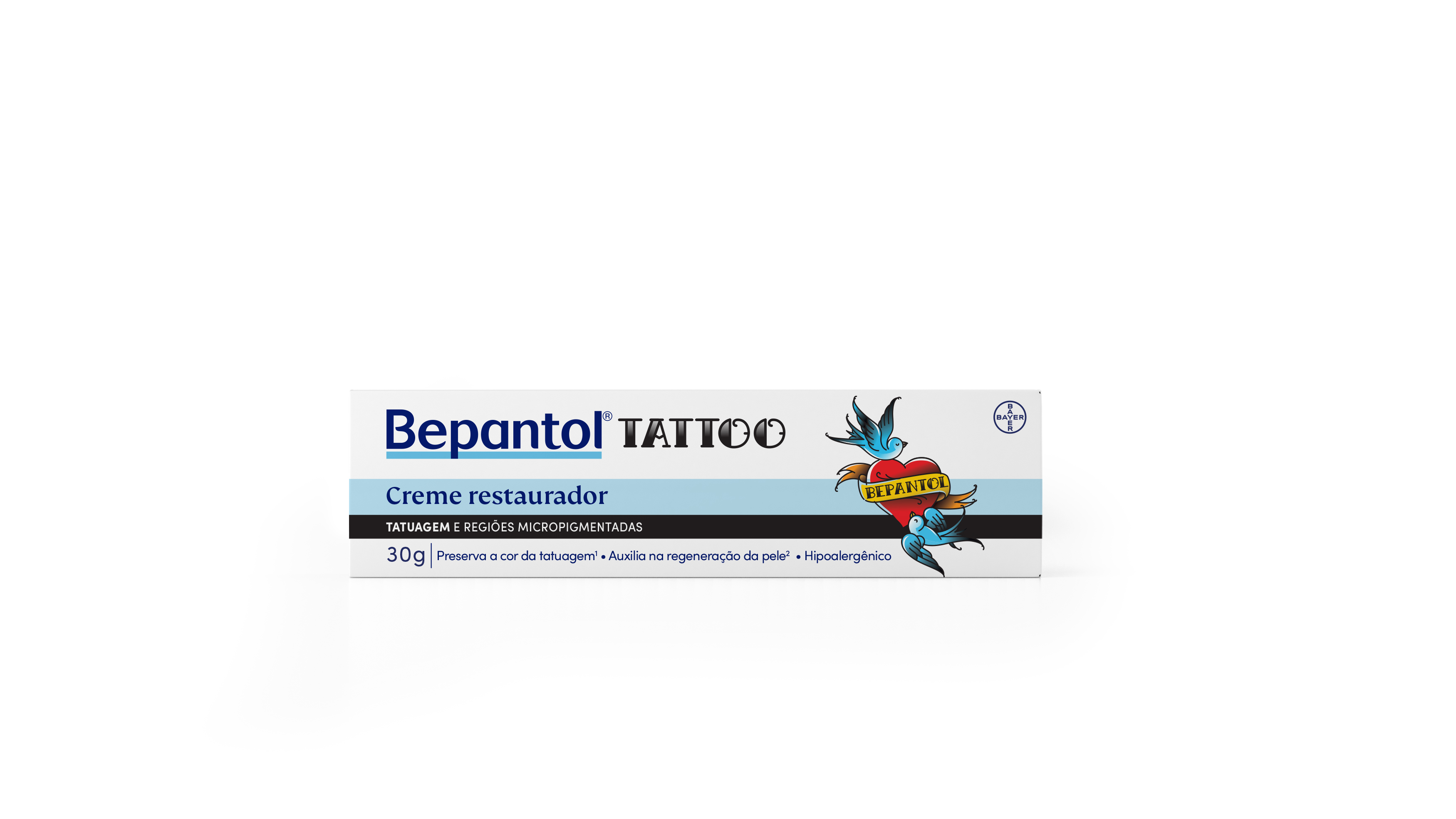 BEPANTOL TATTOO CREME RESTAURADOR 30G TATUAGEM E MICROPIGMENTACAO - BAYER
