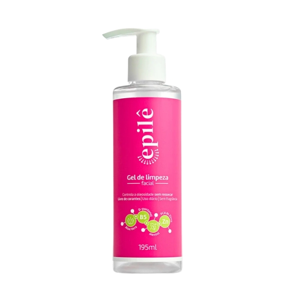 GEL DE LIMPEZA FACIAL EPILE 195ML - RUGOL