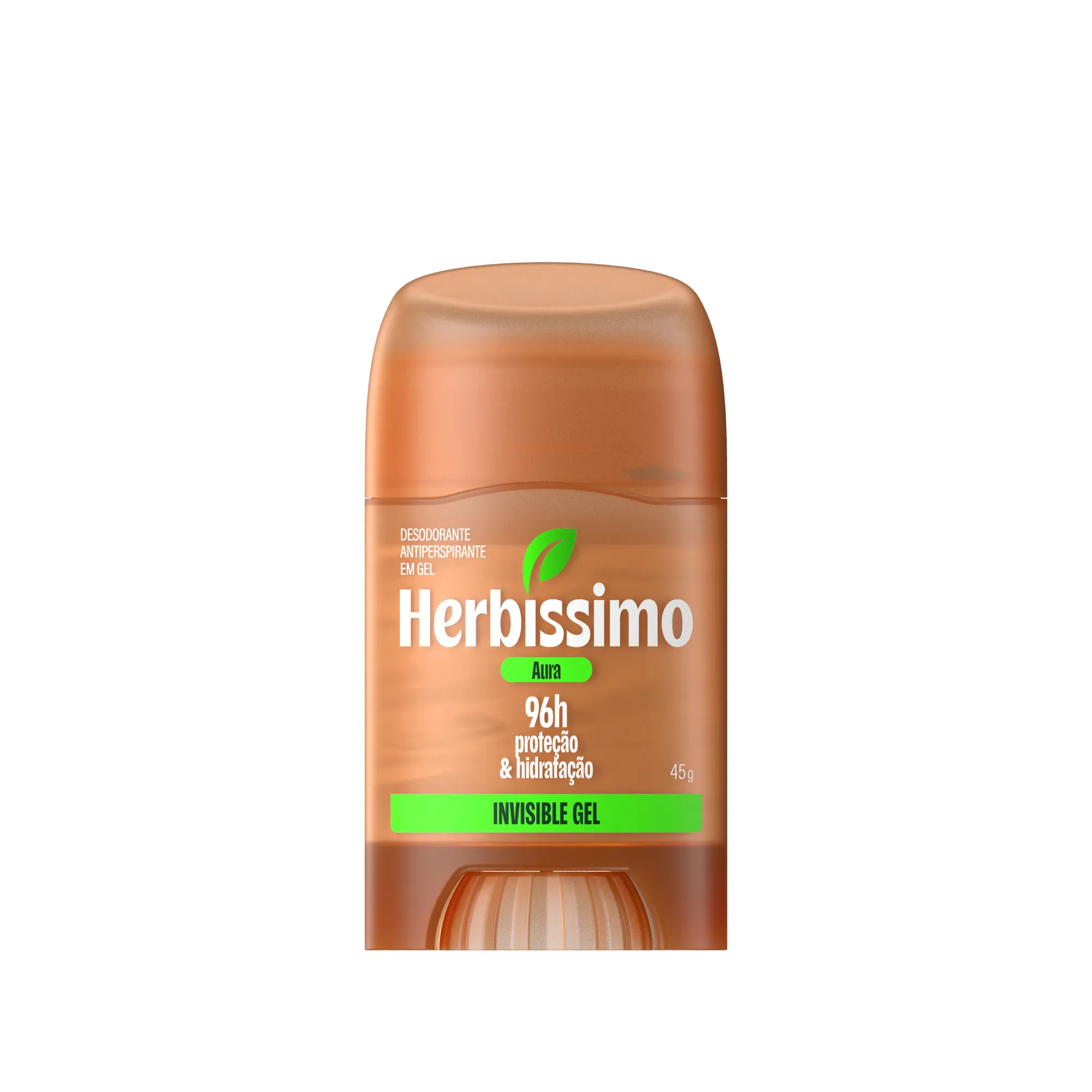 DESODORANTE GEL HERBISSIMO AURA 45G INVISIBLE 96H - DANA