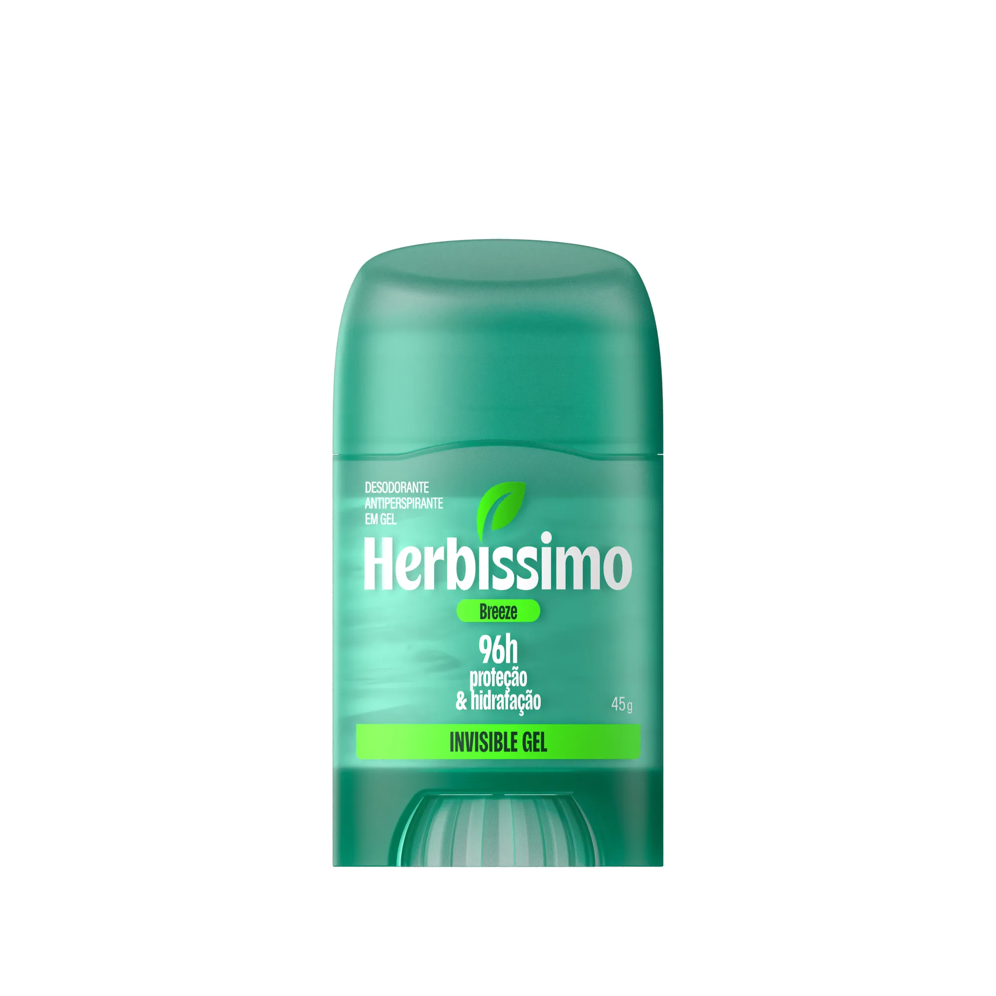 DESODORANTE GEL HERBISSIMO BREEZE 45G INVISIBLE 96H - DANA