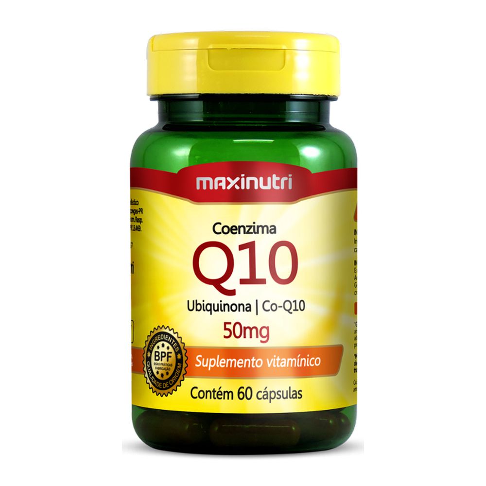COENZIMA Q10 50MG 60 CAPSULAS - MAXINUTRI