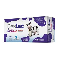 DESLAC LACTASE 10.000 FCC 30 COMPRIMIDO - MAXINUTRI