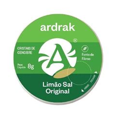 CRISTAIS GENGIBRE LIMAO SAL POTE 8G - ARDRAK