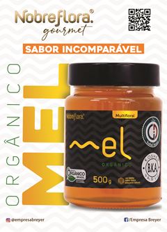 MEL ORGANICO MULTIFLORAL POTE 500G - BREYER