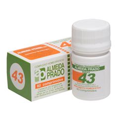 COMPLEXO 43 BORAX 60 COMPRIMIDOS ESTOMATITE - ALMEIDA PRADO