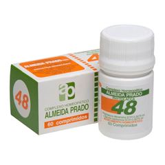 COMPLEXO 48 PHYTOLACCA 60 COMPRIMIDOS AMIGDALITE E FARINGITE - ALMEIDA PRADO