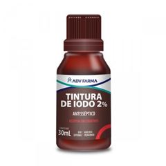 TINTURA DE IODO 30ML - ADV .