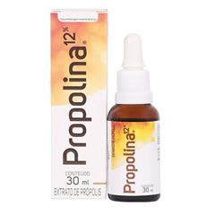PROPOLINA EXTRATO DE PROPOLIS MARROM 12% CONCENTRADO GOTAS 30ML - BREYER