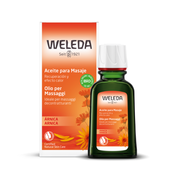 OLEO DE ARNICA SPORT PARA MASSAGEM 50ML - WELEDA